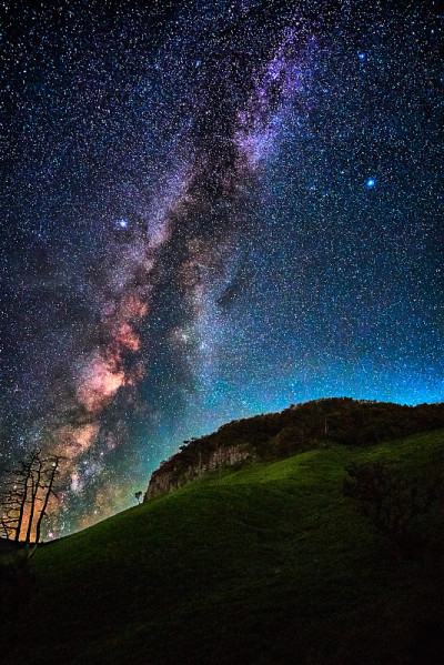 仙jo山上的银河