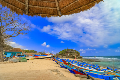 印度尼西亚日惹Drini海滩Gunungkidul