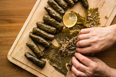 Zeytinyagli yappin Sarma / Stuffed葡萄包裹