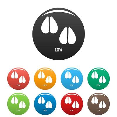 牛步图标设置颜色向量