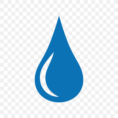 Water blue drop icon. Symbol and sign vector illus