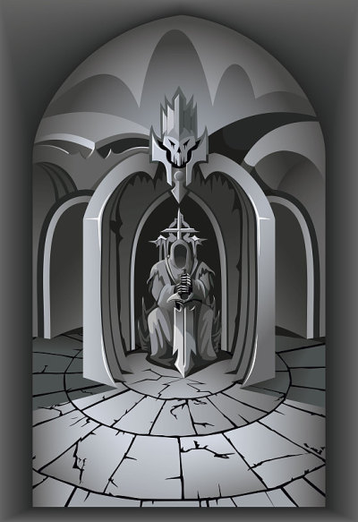 Dark halls of evil
