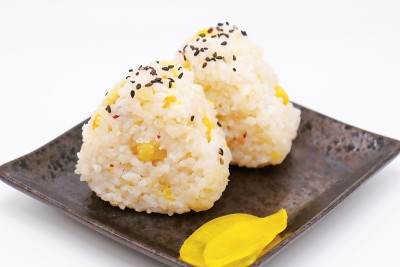 栗子红薯饭团