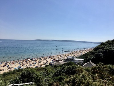 繁忙的海滩