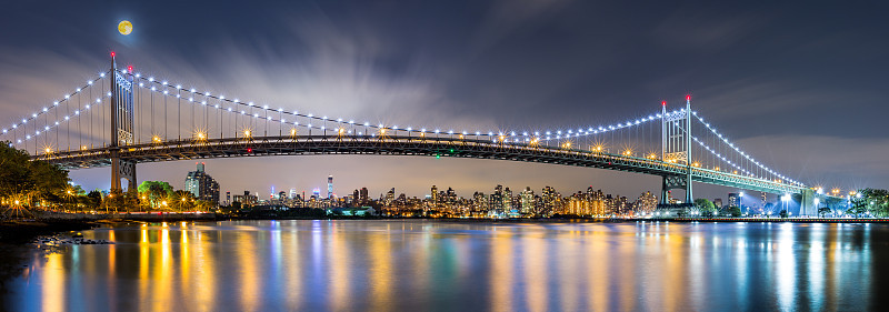 Triboro桥夜景