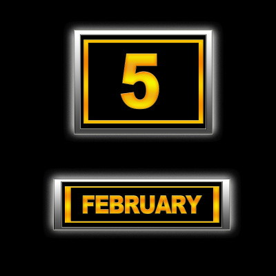 2月5日。