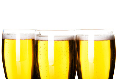 啤酒特写