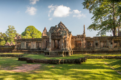 泰国Muangtam Castle或Prasat Muang Tam, Buri Ram