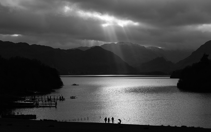 Derwentwater太阳光