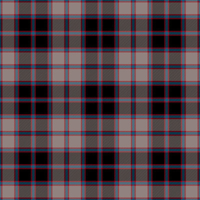 MacPherson Hunting Modern Tartan Seamless Pattern