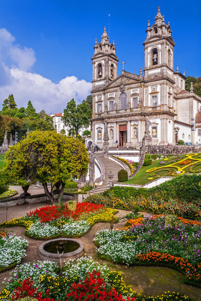 Basilica of Bom Jesus do Monte Sanctuary and garde