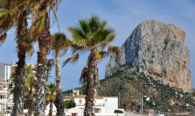 Calpe和Penon de Ifach