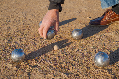 Petanque，传统的法国球类游戏