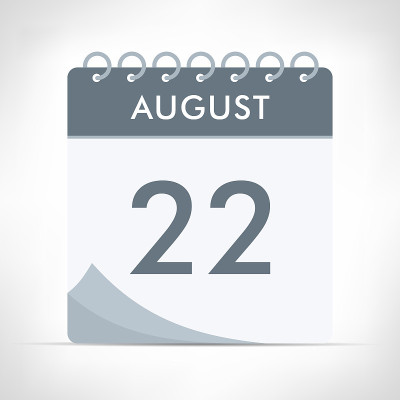 8月22日-日历图标