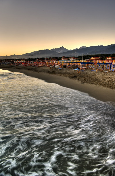 Tuscanian海岸线