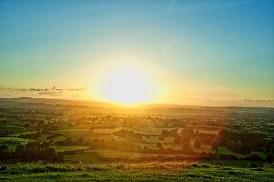 景观——Warminster-Sunset