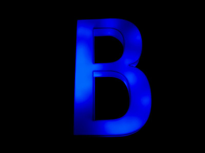 蓝色氖气B