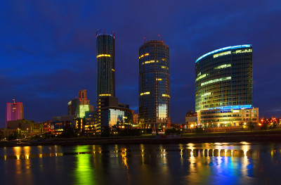 夜叶卡捷琳堡市，叶卡捷琳堡，俄罗斯