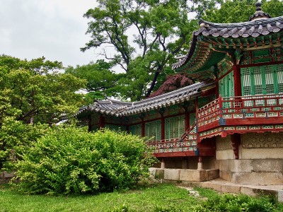韩国传统宫殿景福宫