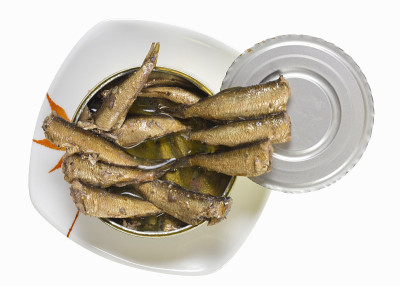 熏制的波罗的海金虾