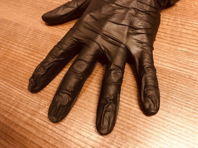 黑色手手套