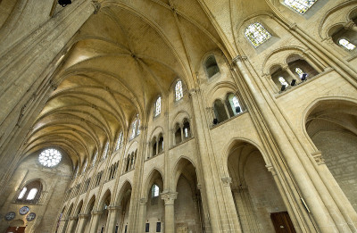 Saint-Leu (Picardie) -哥特式教堂内部