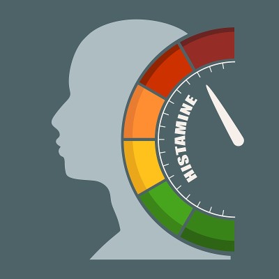 Histamine measuring process