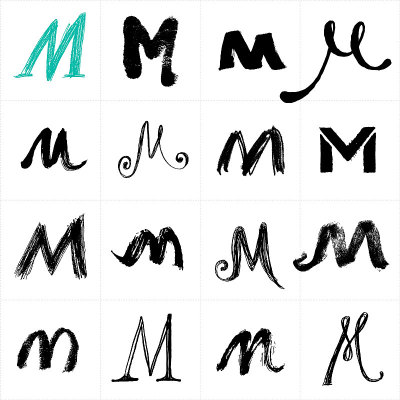 西里尔字母和拉丁字母M