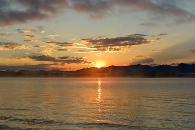 黄石日出