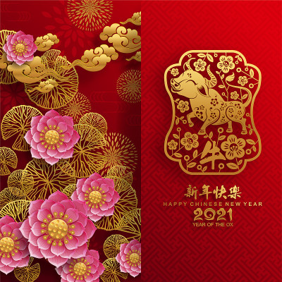 2021年中国新年。