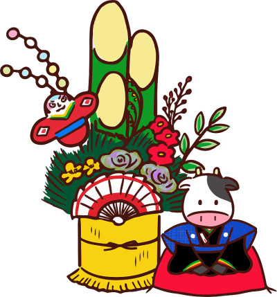 Kadomatsu和Fukusuke奶牛