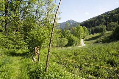 Schliersee湖巴伐利亚阿尔卑斯山