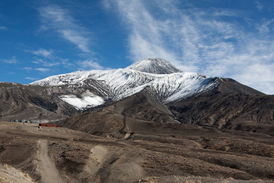 堪察加半岛景观:阿瓦查火山