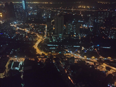 城市景观与天空