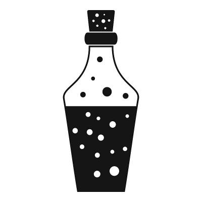 药水图标，简单风格