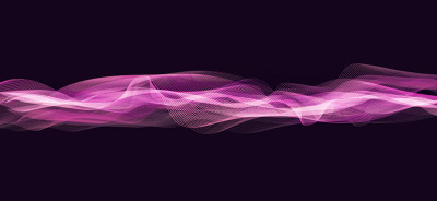 Dark Violet digital Sound Wave on technology Backg