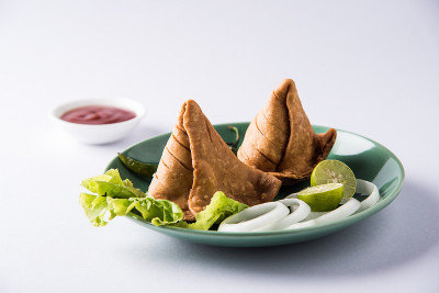 印度的小吃萨莫萨三角饺