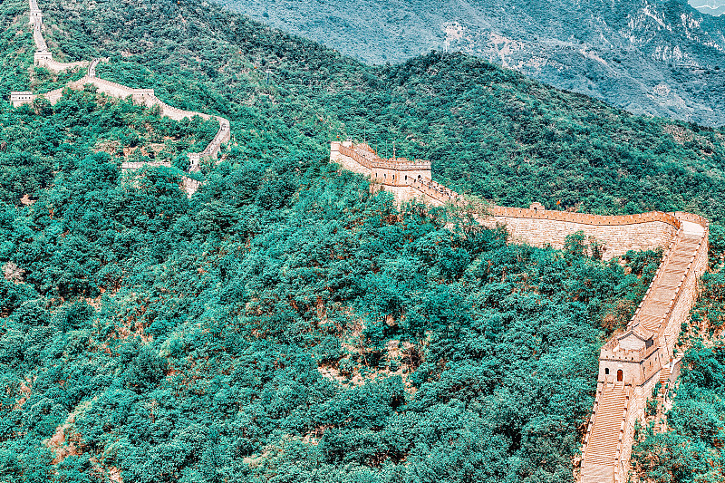 中国长城，“米里峪”段。