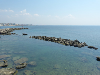意大利加利波利的海景