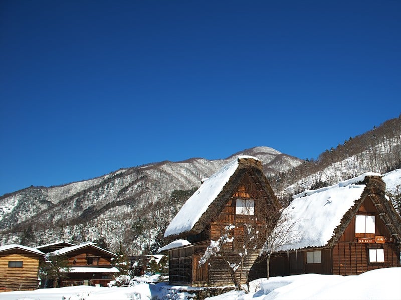 厳冬の白川郷