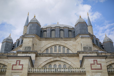 靠近土耳其Edirne Selimiye清真寺