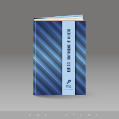 现代抽象小册子为书