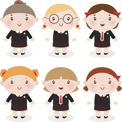 学校的女孩