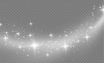 圣诞白光星光点点，雪花飘飘