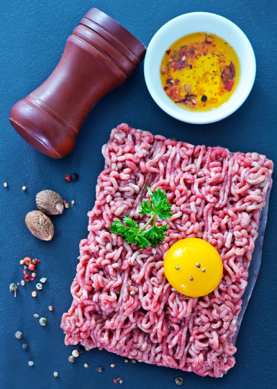 切碎的肉