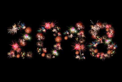 2018年新年烟花缤纷