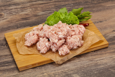 自制的猪肉肉末