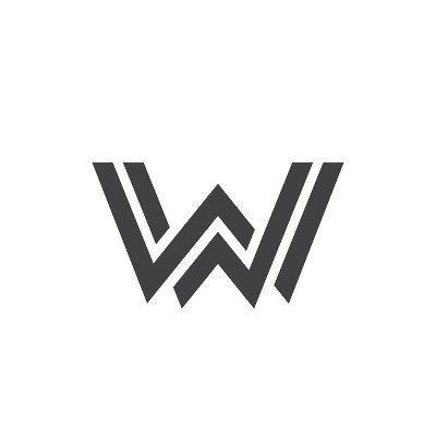 字母W标志字母标记字母组合-字体类型会徽字符商标