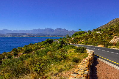开普敦花园44号公路附近的普林格尔和戈登的海湾南非风景
