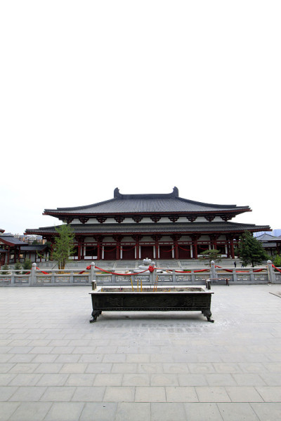 2014年5月10日，河北省唐山市兴国寺佛教建筑景观